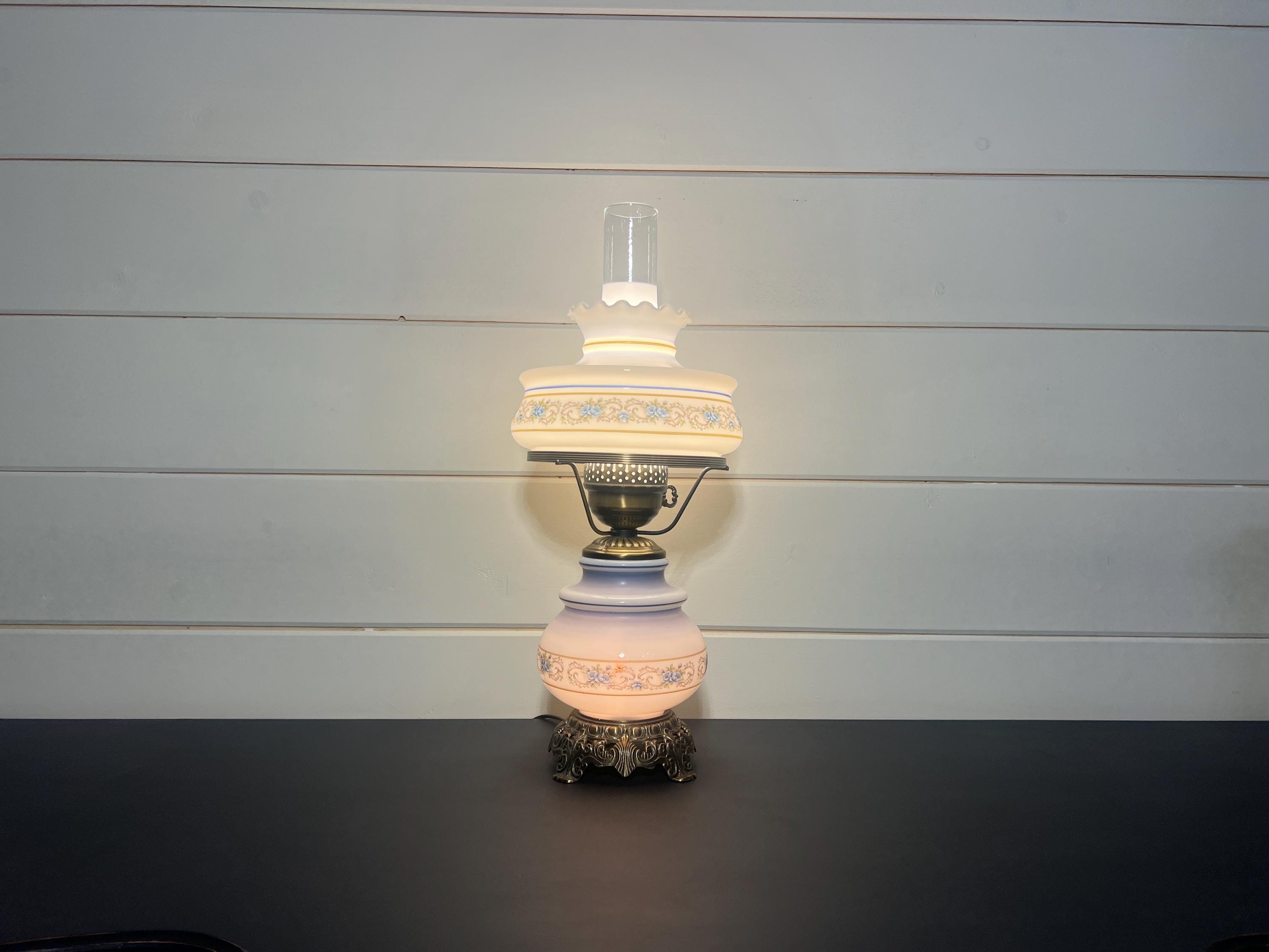1973 Vintage Quoizel Hurricane Lamp - Etsy