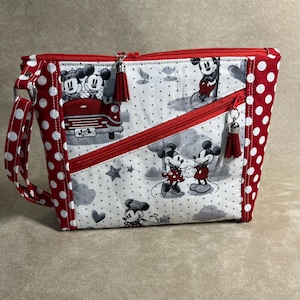 Girl's Purse | Licensed Disney Fabric | Mickey & Minnie | Handmade in Virginia | Local Maker