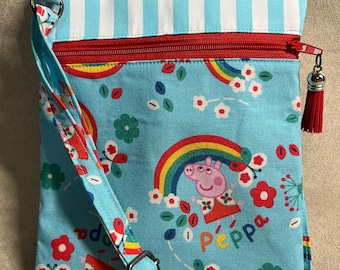 Peppa Pig Girls Purse | Handmade in Virginia | Local Maker