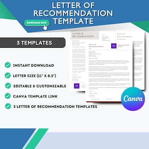 Carta de recomendación Carta de recomendación Plantilla de carta de recomendación profesional Carta de referencia