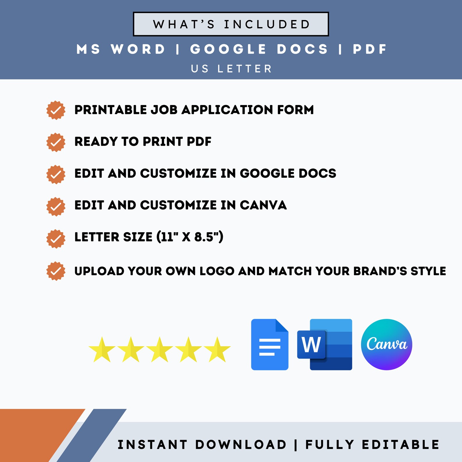 Hiring Form Introduction Printable Job Application Form Recruitment Form Hiring Form Printable ...