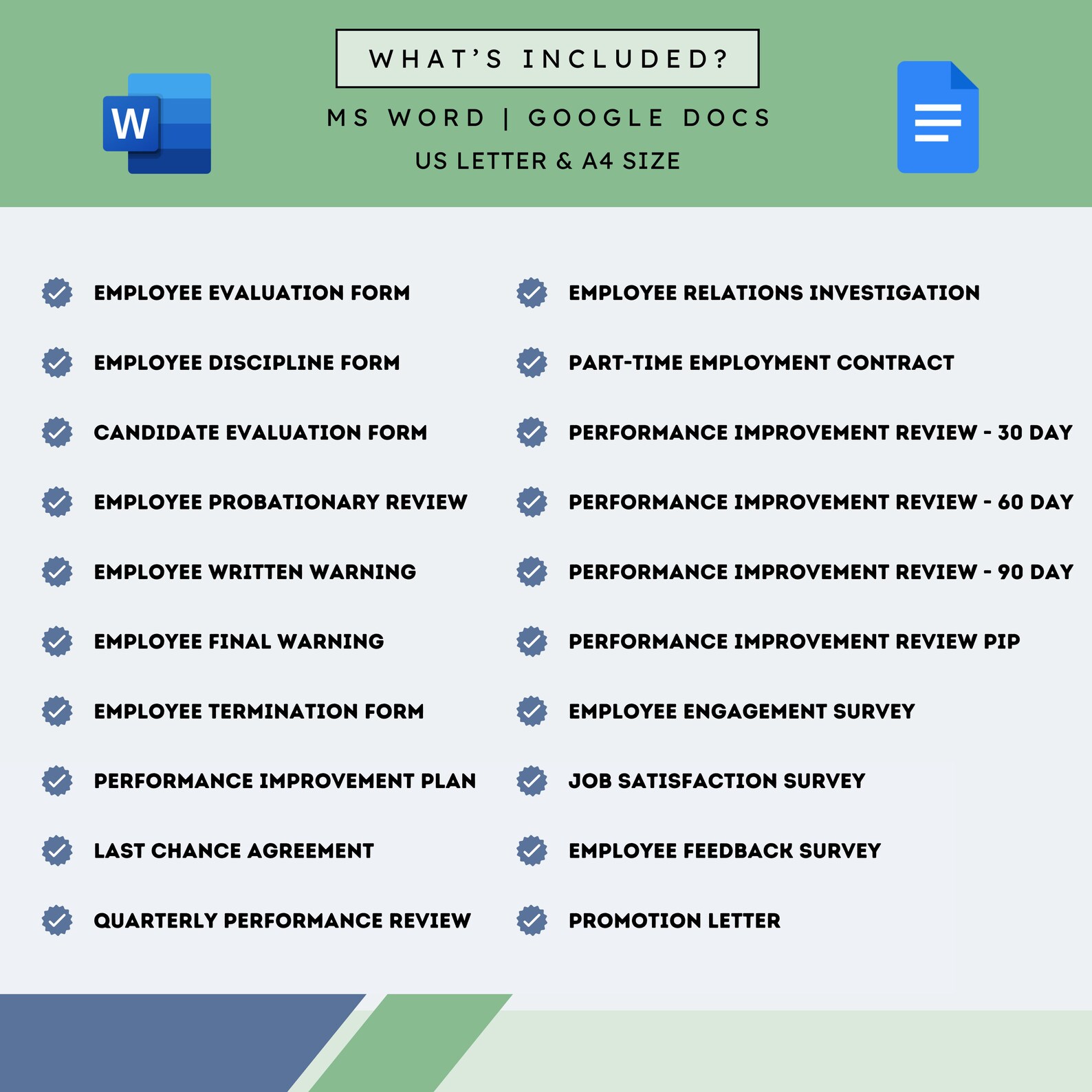Employee Performance Evaluation Performance Improvement Plan Employee ...