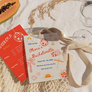 Modelo de festa de despedida de solteira desenhado à mão, ilustrações de rabiscos ilustrados, convites de casamento exclusivos para impressão, RSVP escritos à mão para chá de panela