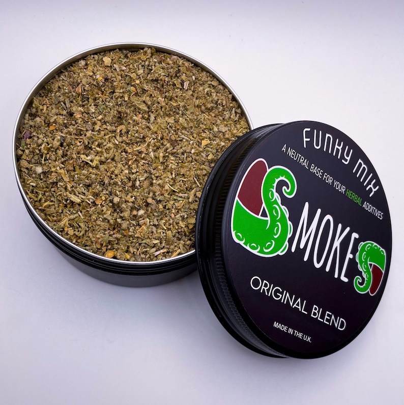Green Tentacle Funky Mix - 30g | Herbal Blend of Mullien, Damiana and ...