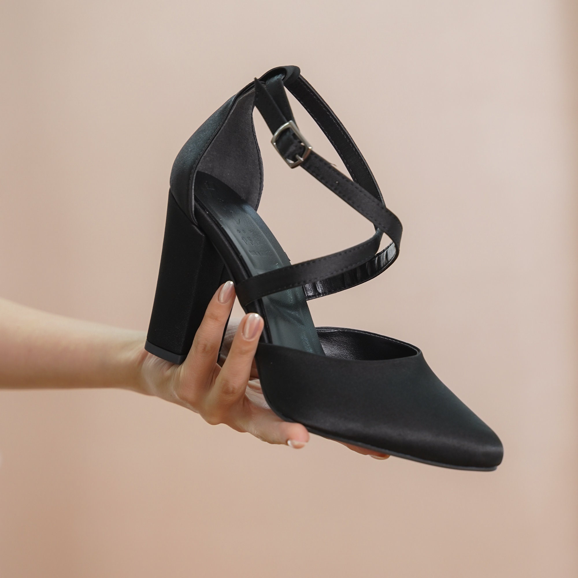 louboutin criss cross heels
