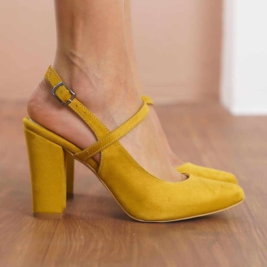 靴 YELLO HEXE SNEAKER HEELS YELLO / AZURE SNEAKER HEELS