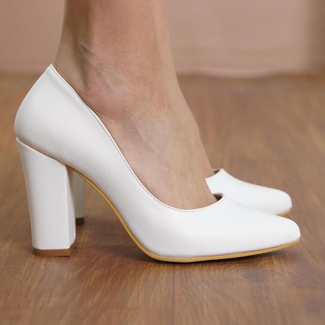 Brautschuhe Elegante Hohe Schuhe Braut WeiÃƒÂŸe Schuhe Kleiner