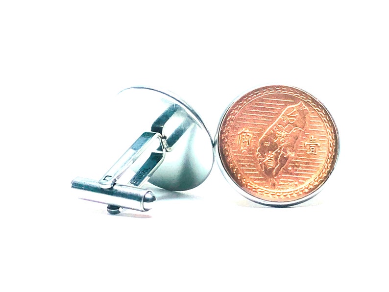 map of Taiwan,20mm. 1949 Taiwan coin cufflinks