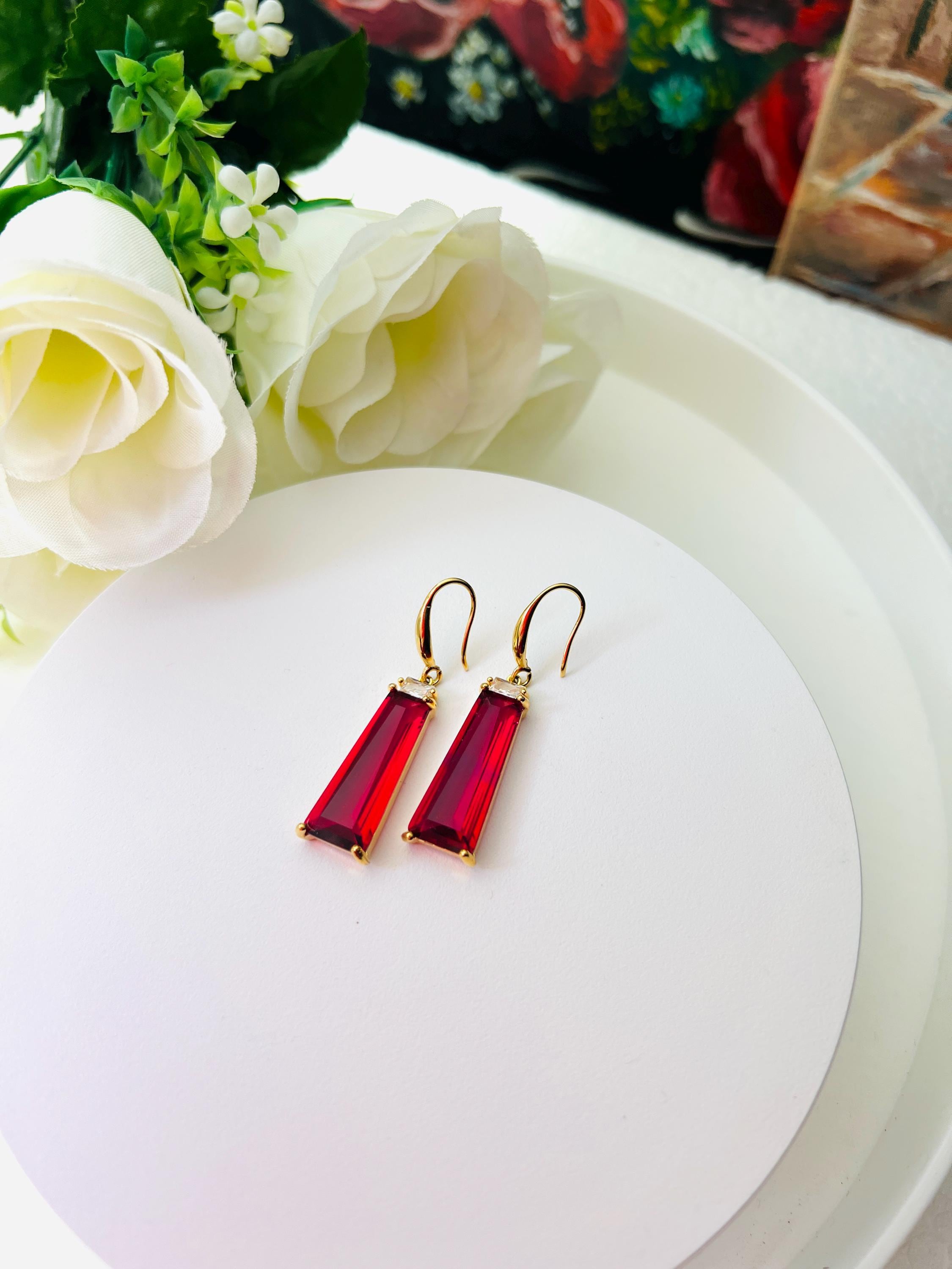Acquista Foxanry Previene Le Linee Allergia Orecchini Geometrici Per Le Donne Moda Minimalista Creativo Anniversario Festa Accessori Gioielli Regali in Italia a partire da 27