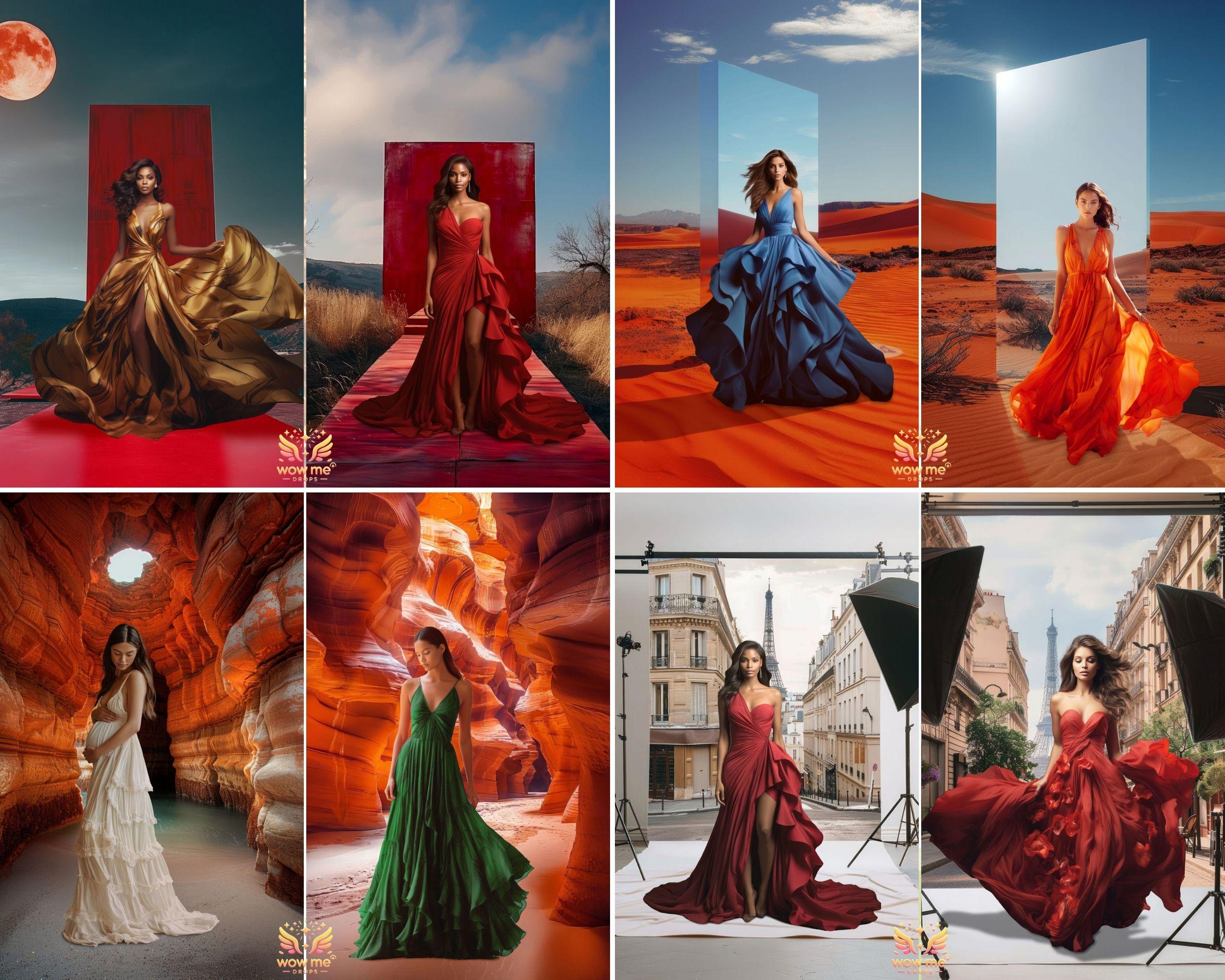 Photography Digital Backdrops Bundle, Digital Photo Backdrops ...