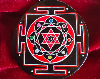 Divine Union Amulet – Handcrafted Kali & Bhairava Tantric Talisman for Spiritual Ascendancy