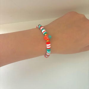 summer strawberry bracelet
