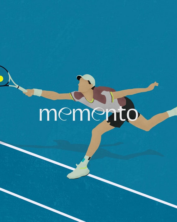 Poster Jannik Sinner Autografato A4 Con Cornice - Decorazione Sportiva Per Appassionati Tennis - Foto 10