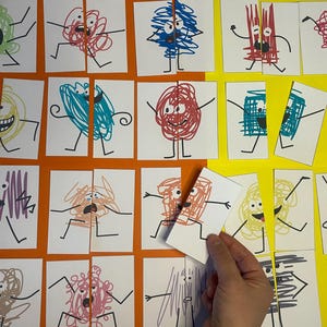 Printable Emotion Matching Cards, Feelings Activity, Kids Preschool ...