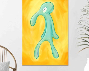 Bold and Brash Style Poster – Funny Abstract Wall Art for Pop Culture & Meme-Inspired Decor
