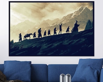 Famous Movie Canvas Art: Movie Poster, Framed Decor