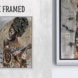 Girl Room Art Decor,African Artwork,African Woman Art,Fashion Poster,Large Glass Wall Art,Bedroom Decor Art,Framed Wall Art,Home Decoration,Gift For Him,Office Decor Art,Personalized Gifts,Kitchen Decor Art,Canvas Wall Art,
