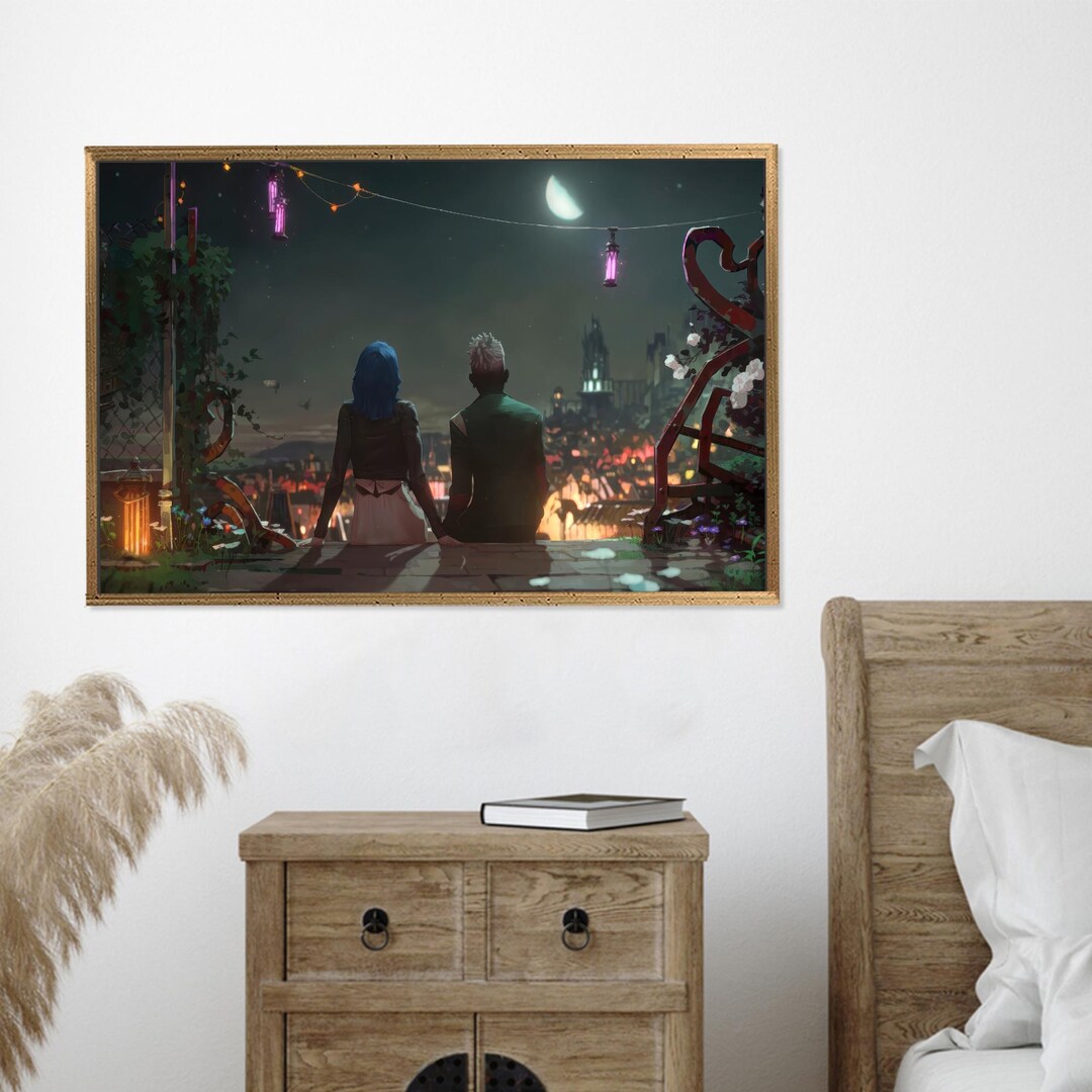 Arcane Season 2 Canvas Art: LOL Game Room Decor - Etsy
