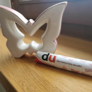 Duplo banderole, party favor, guest gift, children&#39;s birthday, fairy, butterflies, princess, girl