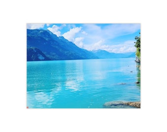 Azulejo fotográfico de cerámica Lago Brienz / Suiza /