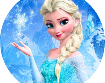 Cake topper Frozen Elsa Ice Queen 1 / various sizes available