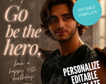 Personalizable Birthday PNG, John Logan Meme eCard (Instant Download)