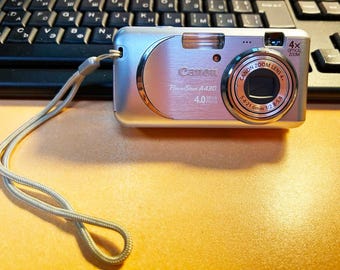 Canon PowerShot A430 4.0-MP digitale camera werkt