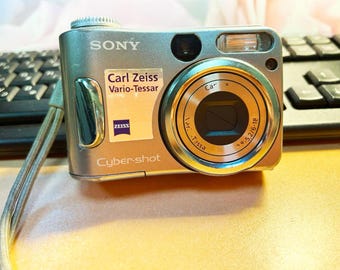 Sony Cyber-shot DSC-S60 4.1MP Digital Camera - Silver - Etsy