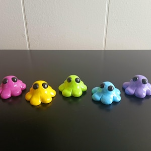 BLOBBY, Handmade Polymer Clay Desk Friend, Slime Monster Sculpture, Multiple Colors