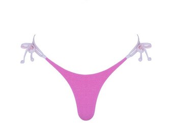 Bas de bikini Itty Bitty - Rose cupcake givré