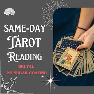 Brutal Tarot Reading, Tarot Cards Reading, Same Day Tarot Reading, Honest Psychic Reading, Brutal Tarot