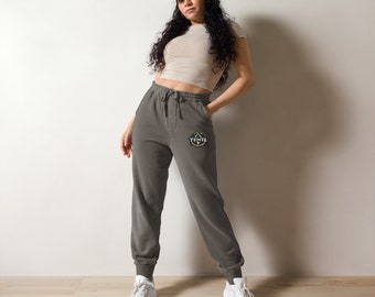 Unisex pigment-dyed sweatpants