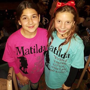 Matilda quotes custom t-shirt. Other colors available Perfect for seeing the show too image 2