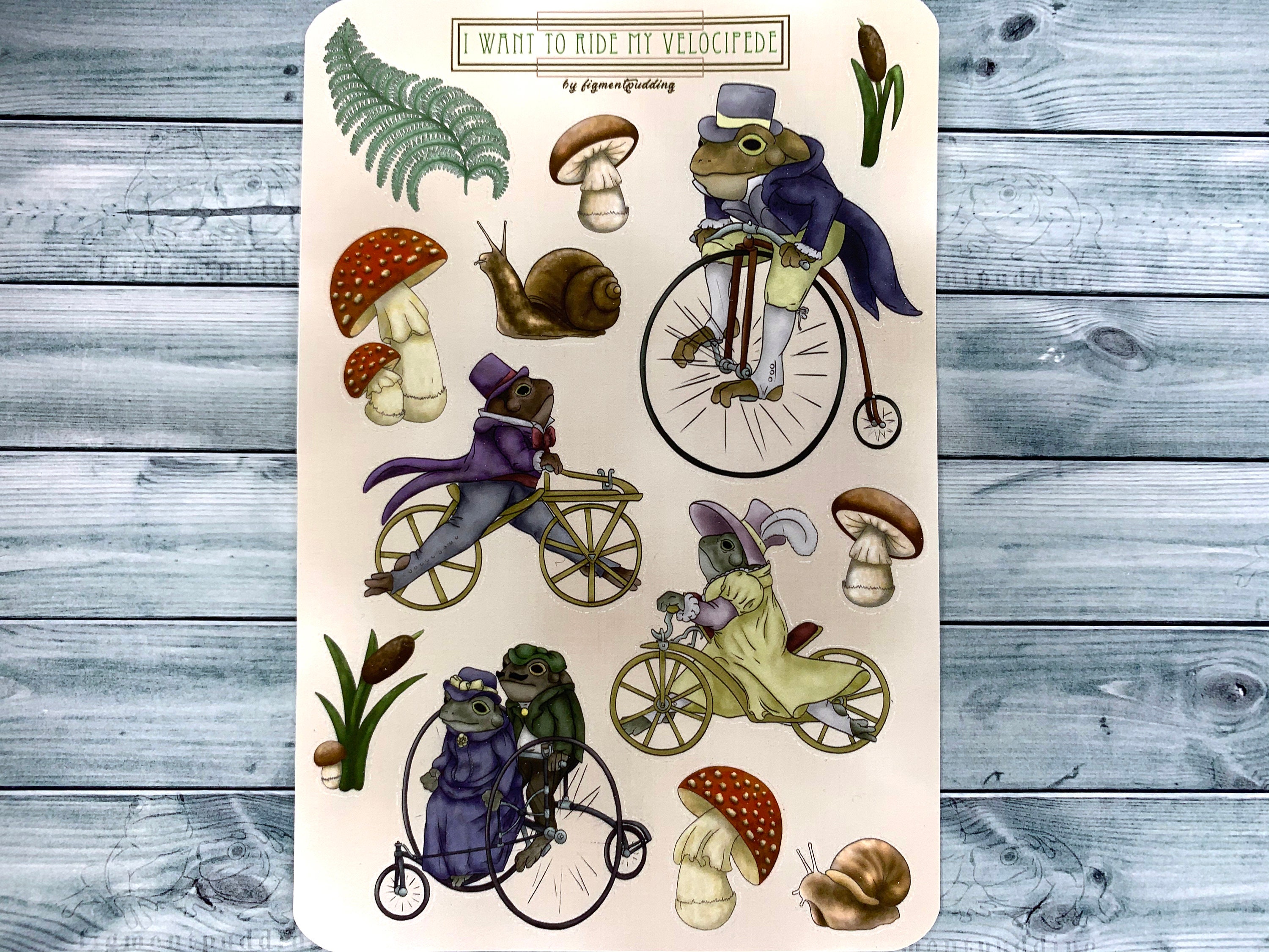 cottagecore sticker sheet pad sticker cadeau voor etsy