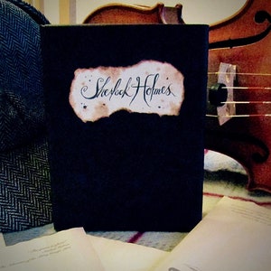 Pocket-size Sherlock Holmes Antiqued Journal