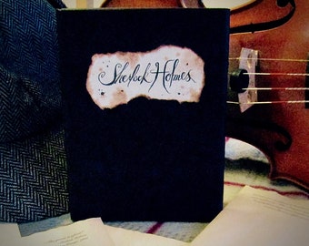 Pocket-size Sherlock Holmes Antiqued Journal