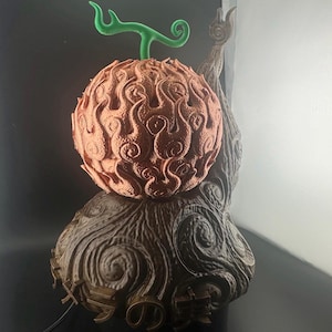 Mera Mera No Mi Devil Fruit Replica – One Piece 3D Printed Prop