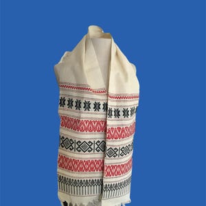 SALE   Vintage hand-loomed scarf, table runner