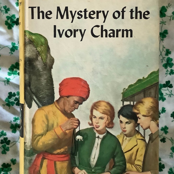 Nancy Drew Mystery Stories HB book #13:  The Mystery of the Ivory Charm - Grosset & Dunlap