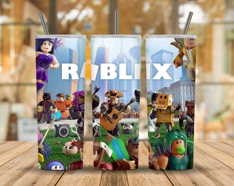 Roblox Rush 20oz Skinny Tumbler
