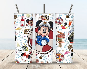Magical Voyage: Disney Cruise Line Custom 20 oz Tumbler