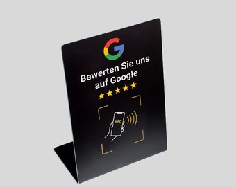 NFC Google Aufsteller / Schild
