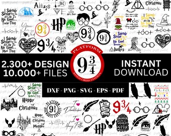 Mega SVG Bundle, Magic Wizard Svg, Potter Font SVG, Wizard Font Svg, Halloween Font Svg, Potter Svg, Svg for Shirts, Cricut, Silhouette