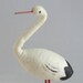 Vintage Made in Japan Spun Cotton Stork Mint Condition Spun Cotton Figure Spun Cotton Collectible