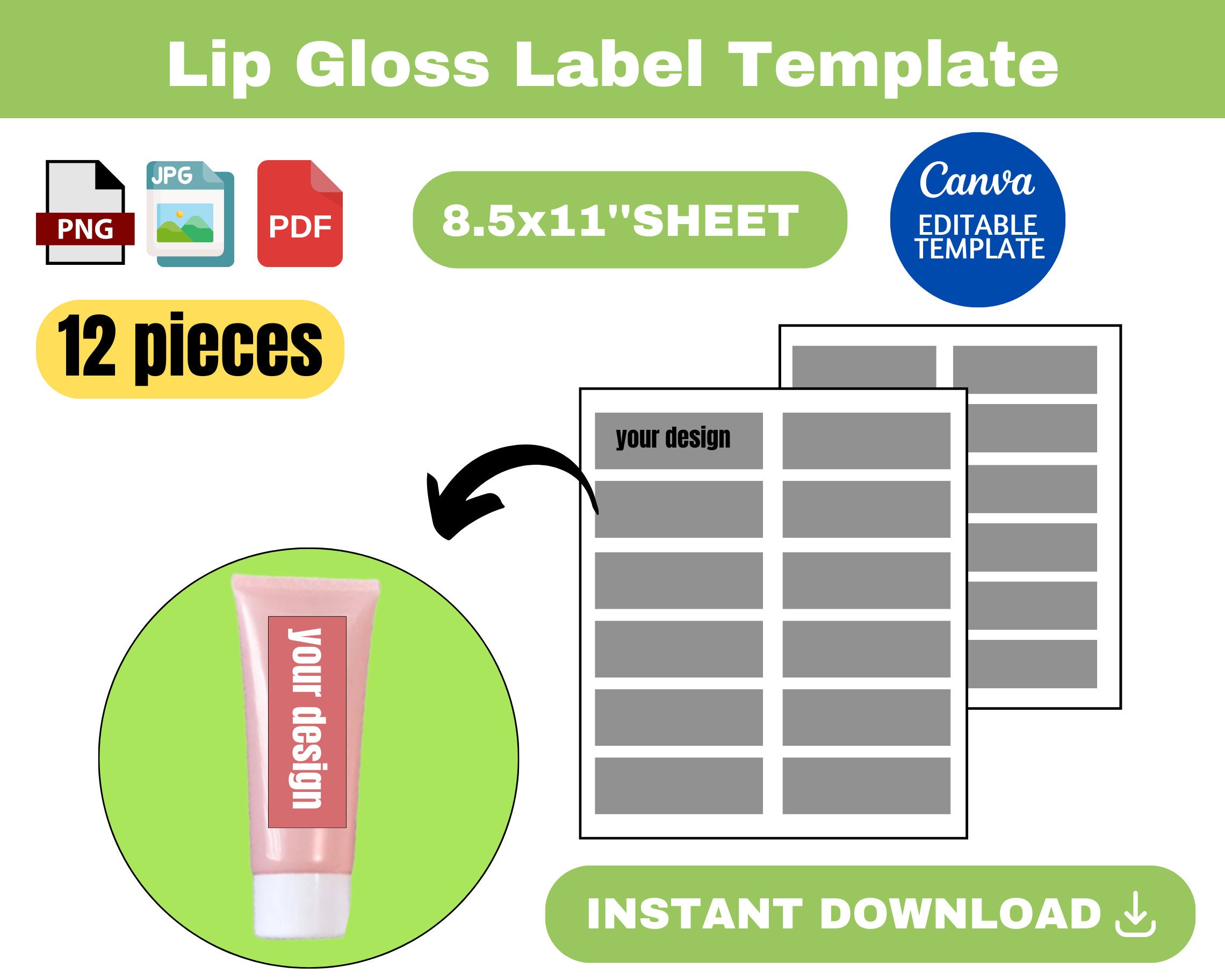 Lip Gloss Label Template Lip Gloss Label SVG Lip Gloss Label Lip Lip Gloss Label Template Lip Gloss Label SVG Lip Gloss Label Lip