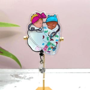 Bobine de badge shaker : NICU/L&D Babies