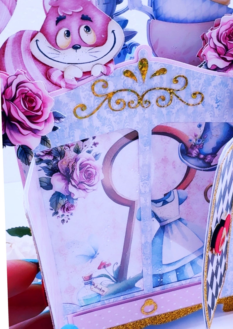 Alice in Wonderland Candy Box: Mad Hatter Party Favor - Etsy