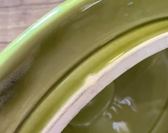 Set 3 Ceramic Kitchen Vintage Canisters Lids Fruit Pear
