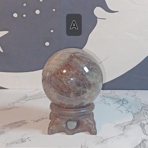 1000 Layer Garden Quartz Sphere