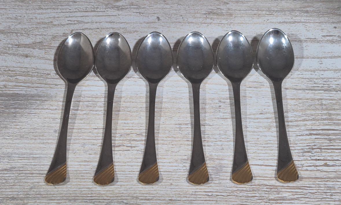 カトラリーセットGottinghen イタリア製　18/10　スプーン　24k カトラリーセットGottinghen イタリア製 18/10 スプーン 24k